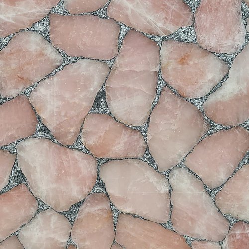 QUARTZ PINK WITH SILVER