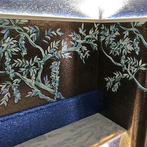 Полог из мрамора в хаммаме